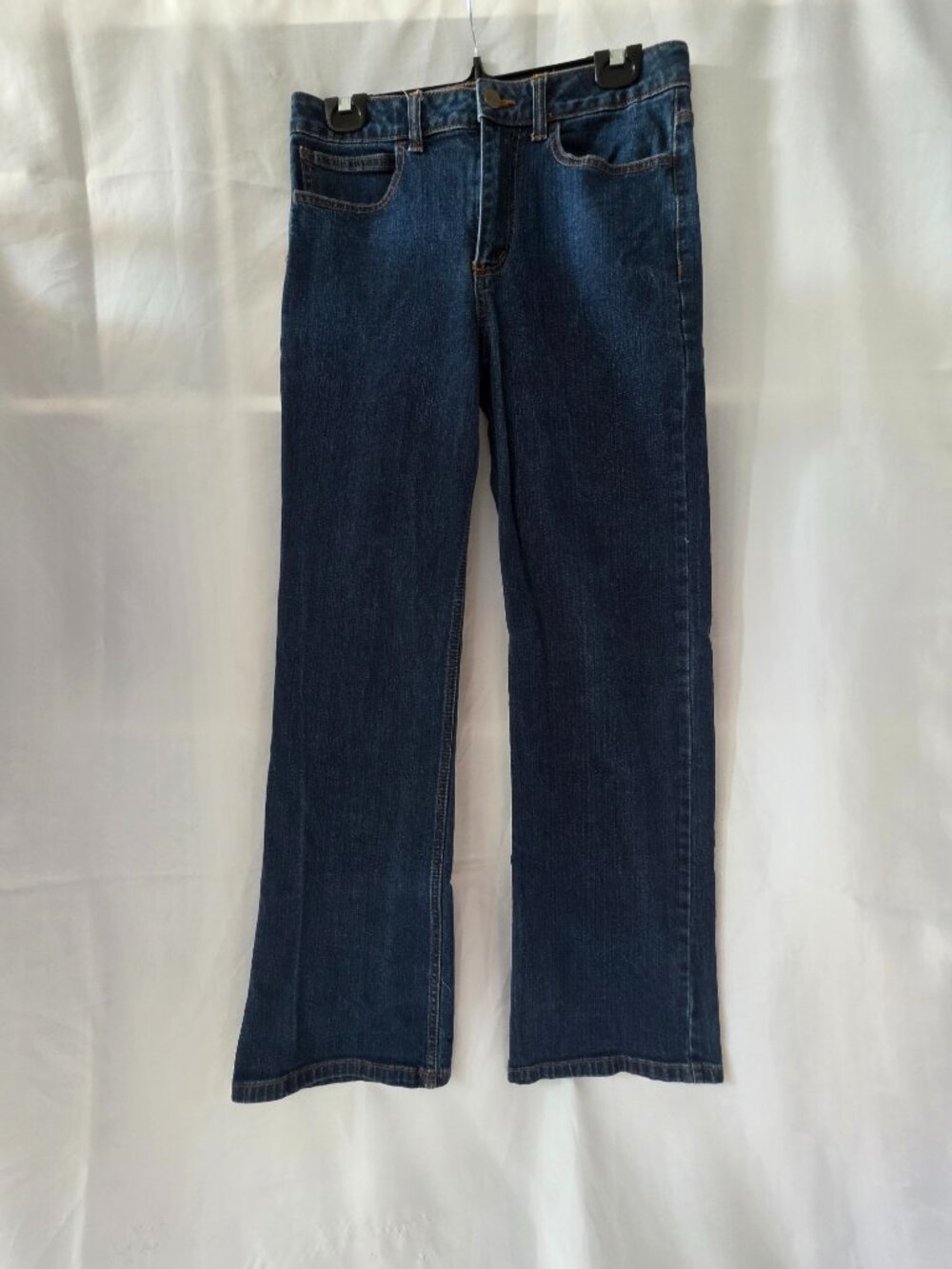 Carhartt Girls Size 16 Blue Denim Jeans BD8374-B, Adjustable Waistband
